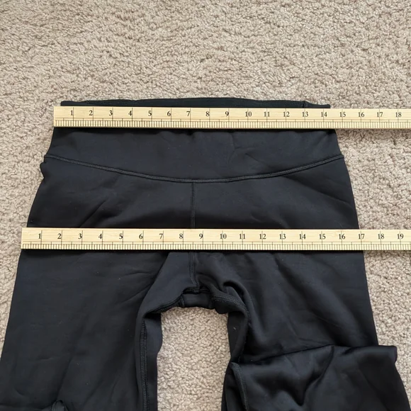 Athleta Black Metro Bootcut Yoga Pants Size Medium Tall - Picture 8 of 10